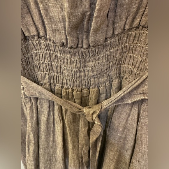 CP Shades Linen Dress, sz XL - Picture 3 of 9